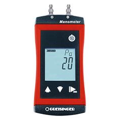 Inbuilt Sensor Manometer menu picture